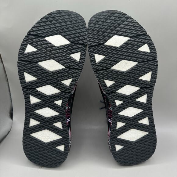 NOBULL Drive Knit Athletic Running Sneakers Midnight Palm BlackMen's Size 14 US - Picture 6 of 8